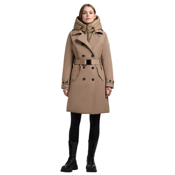 Γυναικείο Μπουφάν Khujo Gora City Beige GORA-146