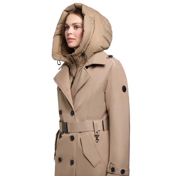 Γυναικείο Μπουφάν Khujo Gora City Beige GORA-146