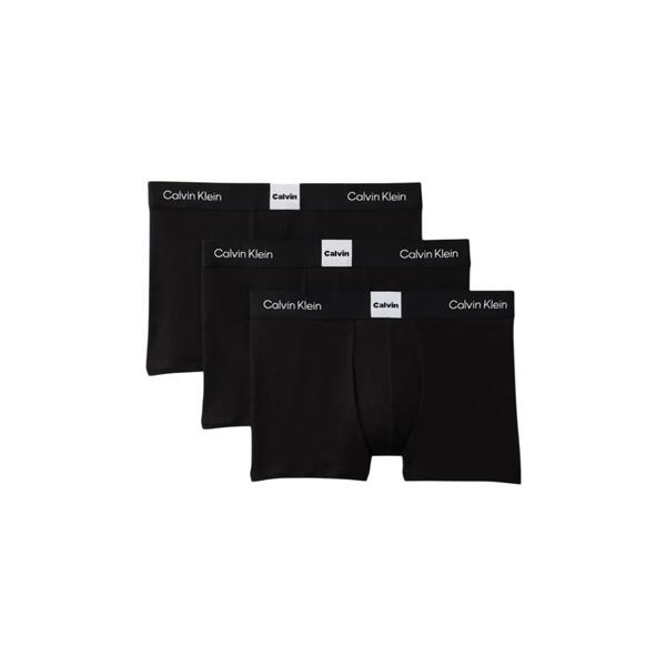 Ανδρικά Εσώρουχα Calvin Klein Trunk 3pk Black LV00NB4476-UB1