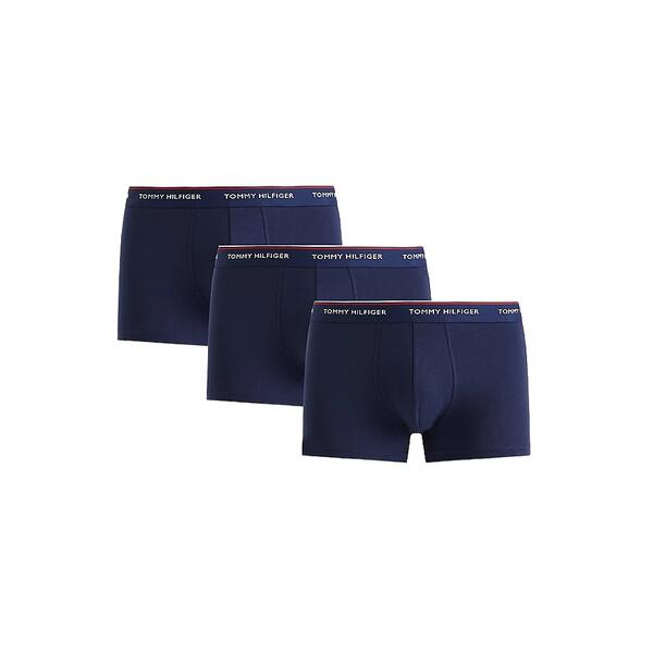 Ανδρικό Μπόξερ Tommy Hilfiger 3p Trunk Peacoat 1U87903842-409