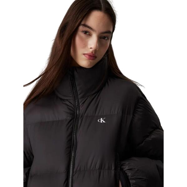 Γυναικείο Μπουφάν Calvin Klein Down Cropped Puffer Black J20J223577-BEH