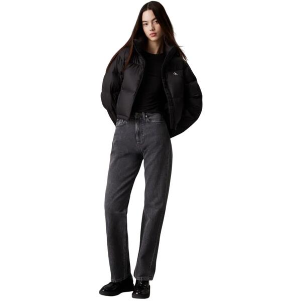 Γυναικείο Μπουφάν Calvin Klein Down Cropped Puffer Black J20J223577-BEH