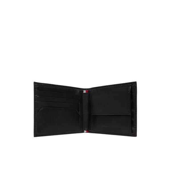 Ανδρικό Πορτοφόλι Tommy Hilfiger Th Flag Cc & Coin Black AM0AM13709-BDS