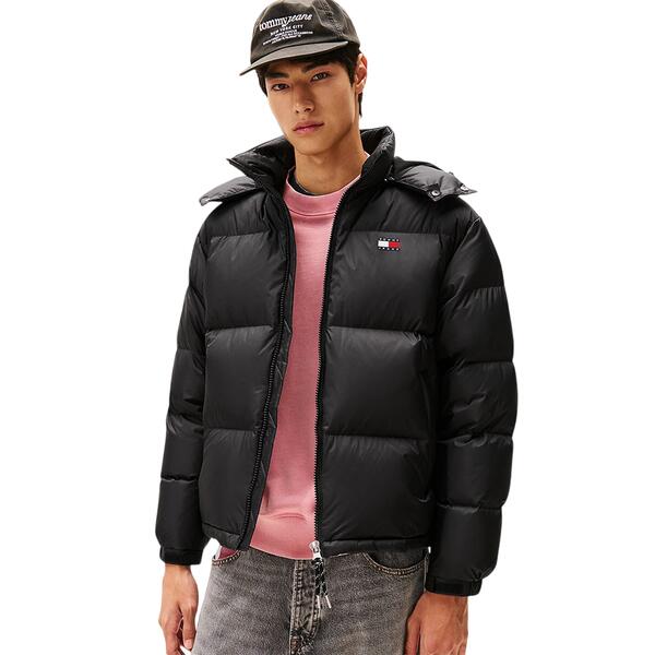 Ανδρικό Μπουφάν Tommy Jeans Tjm Alaska Down Puffer Ext Black DM0DM22036-BDS