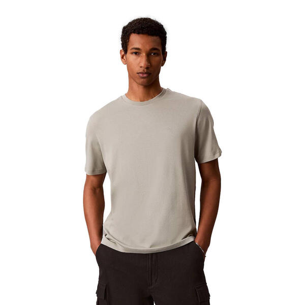 Ανδρικό Τ-Shirt Calvin Klein Ss Supima Chest Emb Crewneck Tee Shadow LV04LB275G-PEZ