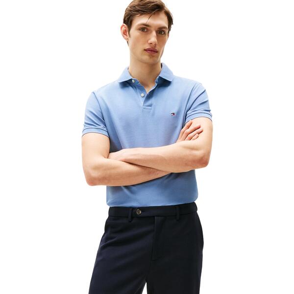 Ανδρικό Polo Tommy Hilfiger 1985 Regular Polo Brisk Blue MW0MW17770-C2B