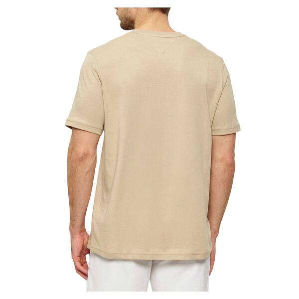 Ανδρικό T-shirt Tommy Hilfiger Brand Love Text Box Tee Sandalwood MW0MW42366-RBT