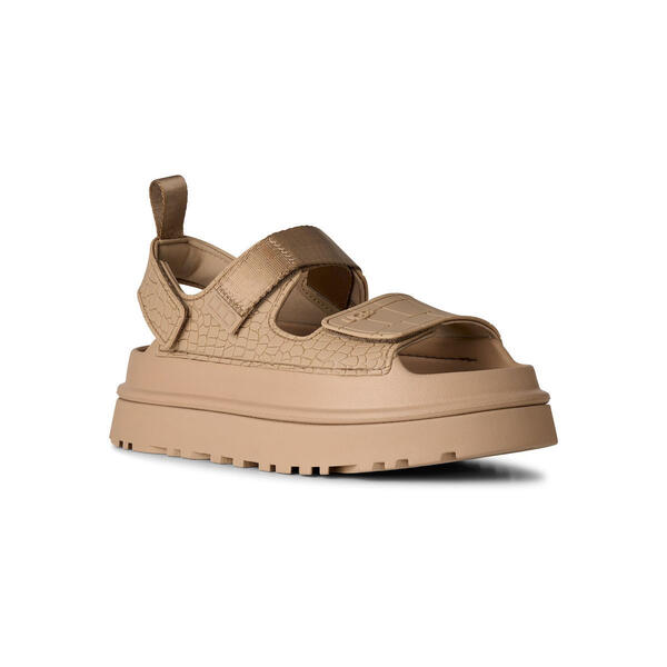 Γυναικεία Σανδάλια Ugg GoldenGlow Embossed Mustard Seed 1175311-MDSD