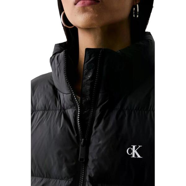 Γυναικείο Μπουφαν Calvin Klein Jeans  Essential Mw Crop Puffer Black LV047H503G-UB1