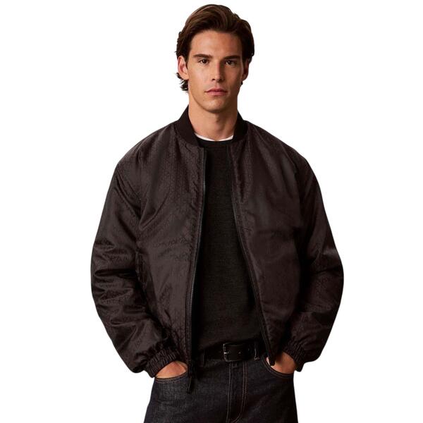Ανδρικό Μπουφάν Calvin Klein Ls Rlxd Padded Nylon Reversible Black LV04RH527G-UB1