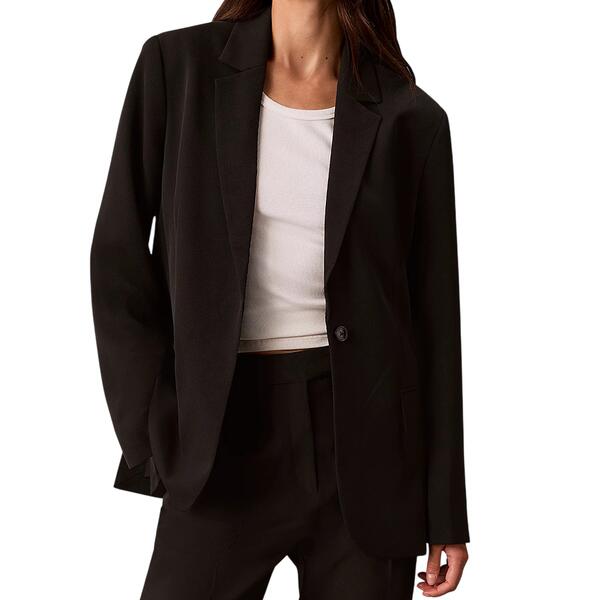 Γυναικείο Σακάκι Calvin Klein Clean Poly Twill Black LV044H414G-UB1