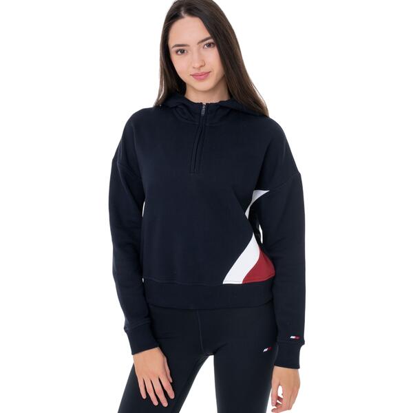 Γυναικείο Φούτερ Tommy Hilfiger Relaced Rwb Half Zip Hwk Desert Sky S10S101571-DW5