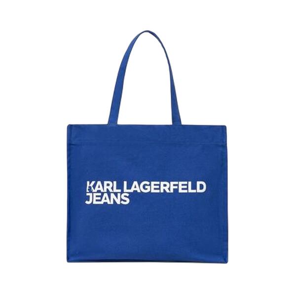 Γυναικεία Τσάντα Ώμου Karl Lagerfeld Ew Logo Shopper Blue A1W50002-1AA