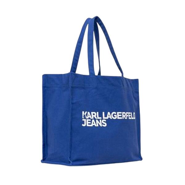 Γυναικεία Τσάντα Ώμου Karl Lagerfeld Ew Logo Shopper Blue A1W50002-1AA