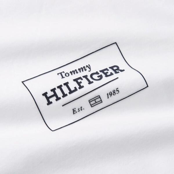 Αντρικό T-shirt Tommy Hilfiger Monotype Printed Label White MW0MW37454-YBR