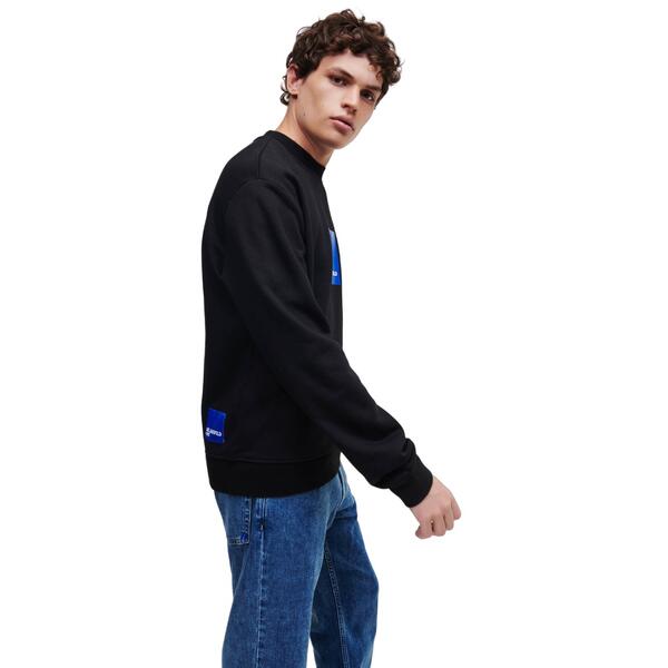 Ανδρικό Φούτερ Karl Lagerfeld Jeans Klj Regular Logo Sweat Black 231D1804-J101