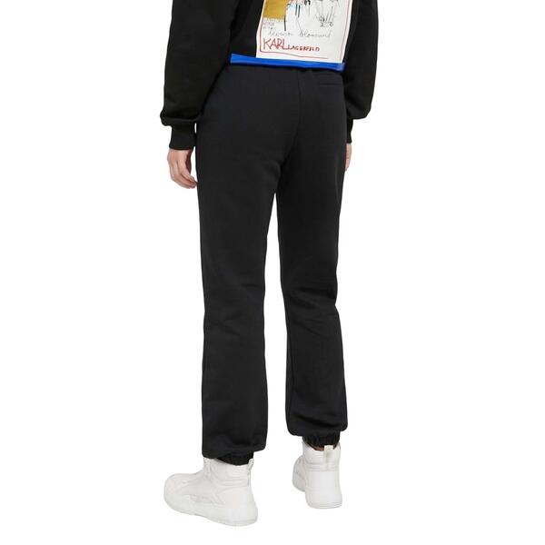 Γυναικεία Φόρμα Karl Lagerfeld Jeans Klj Relaxed Sweat Pant Black 235J1050-J101