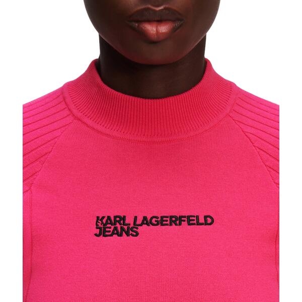Γυναικείο Φόρεμα Karl Lagerfeld Jeans Klj Lslv Knitted Dress Cabaret 236J1309-J184
