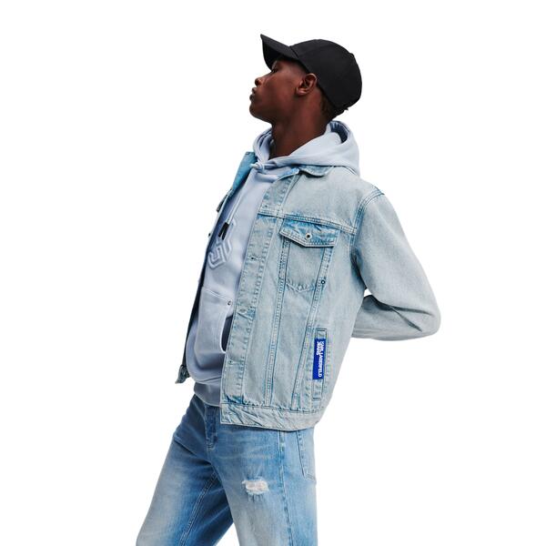 Ανδρικό Jacket Karl Lagerfeld Jeans Klj Regular Denim Jacket Sun Light Blue 241D1403-J319
