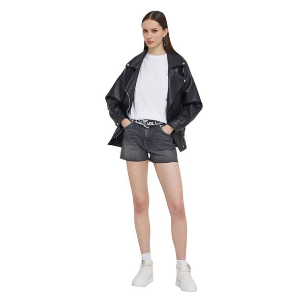 Γυναικείο T-shirt Karl Lagerfeld Klj Regular Karl Sslv Tee White 241J1707-J109