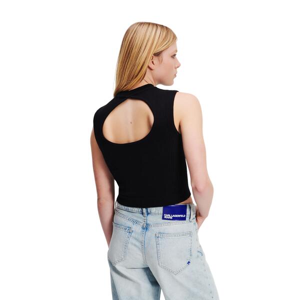 Γυναικείο Πλεκτό Karl Lagerfeld Klj Slvless Tank Black 241J2001-J101
