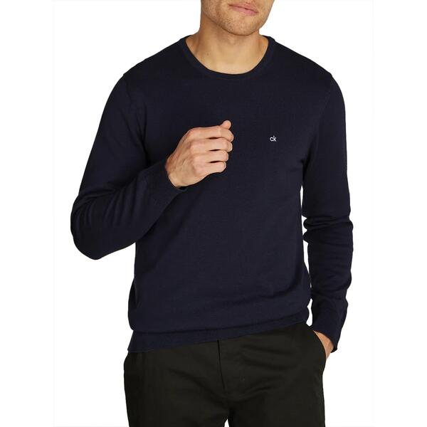 Αντρικό Πουλόβερ Calvin Klein Cotton Silk Blend Cn Night Sky K10K113549-CHW