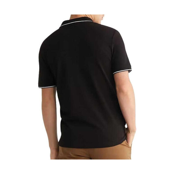 Ανδρικό Polo Calvin Klein Streych Pique Metal Button Polo Ck Black K10K112944-BEH