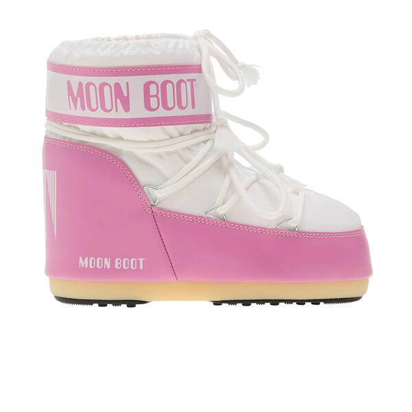 Γυναικείες Μπότες Moon Boot Mb Icon Low Nylon Pink White 80D1409340-JB05