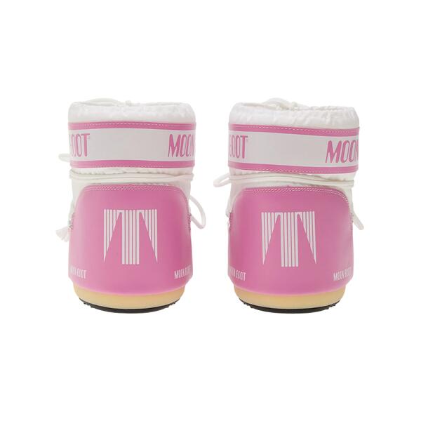 Γυναικείες Μπότες Moon Boot Mb Icon Low Nylon Pink White 80D1409340-JB05