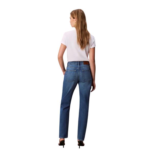 Γυναικείο Jean Calvin Klein Jeans Hgh Rr Strght Indigo Channel LV047B913G-YCCRG