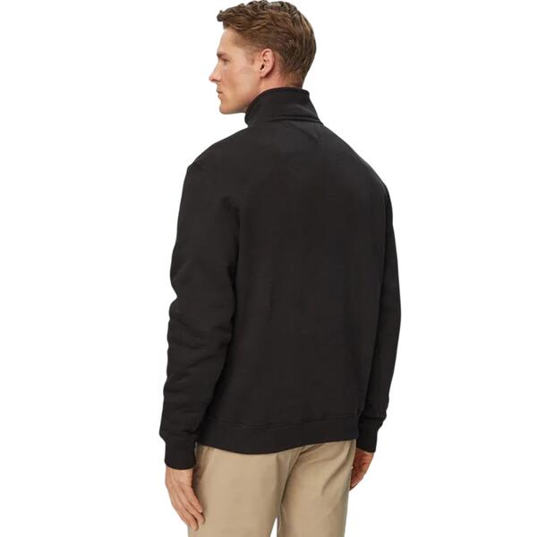 Ανδρικό Φούτερ Tommy Jeans Tjm Reg Fleece 1/4zip Mock Neck Black DM0DM20339-BDS