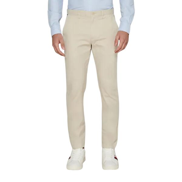 Αντρικό Παντελόνι Tommy Hilfiger Bleecker Essential Twill Beige MW0MW23485-AEG34