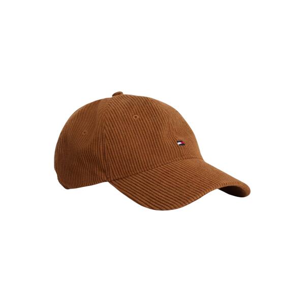 Ανδρικό Καπέλο Tommy Hilfiger Th Flag 6 Panel Cord Cap Summer Cognac AM0AM13583-GU9