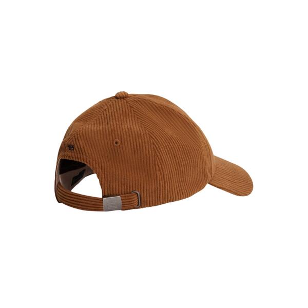 Ανδρικό Καπέλο Tommy Hilfiger Th Flag 6 Panel Cord Cap Summer Cognac AM0AM13583-GU9