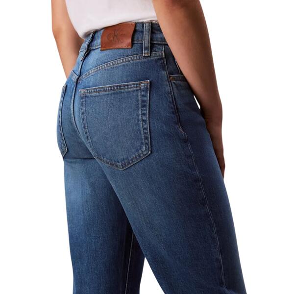 Γυναικείο Jean Calvin Klein Jeans Hgh Rr Strght Indigo Channel LV047B913G-YCCRG