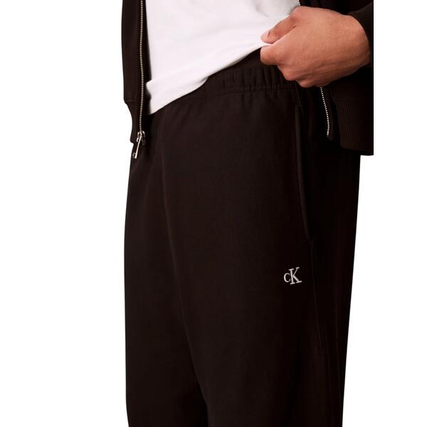 Ανδρική Φόρμα Calvin Klein Eu 350Terry Monogram Jogger Black LV04RD241G-UB1