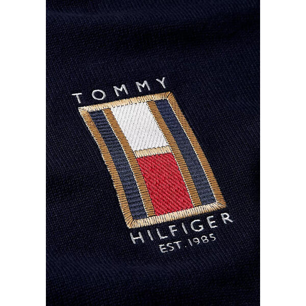 Αντρικό Πουλόβερ Tommy Hilfiger Graphic Crew Neck Desert Sky MW0MW36529-DW5