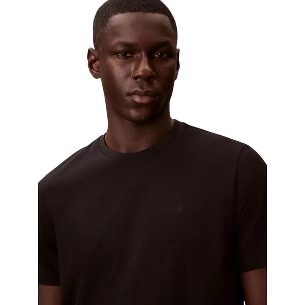 Ανδρικό T-Shirt Calvin Klein Ss Classic Monogram Tee Black LV04RD254G-UB1