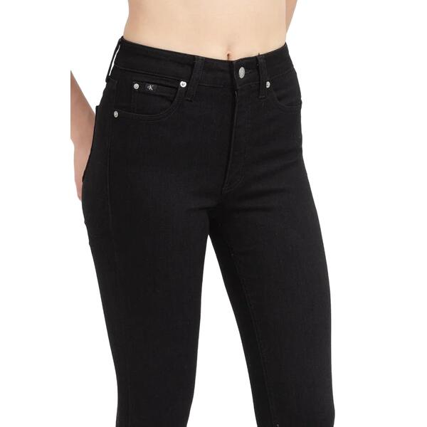 Γυναικείο Jean Calvin Klein High Rise Super Skinny Ankle Denim Black J20J221587-1BYNI