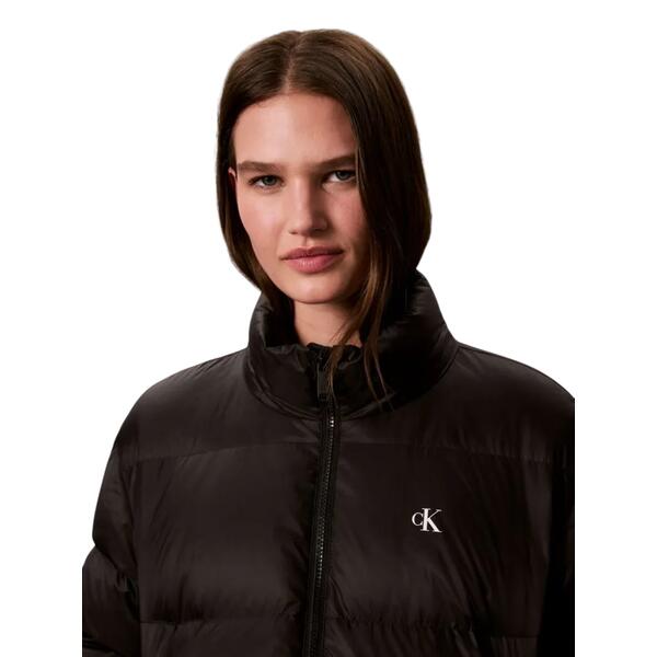 Γυναικείο Μπουφάν Calvin Klein Jeans Essential Mw Short Down Puffer Black LV047H500G-UB1