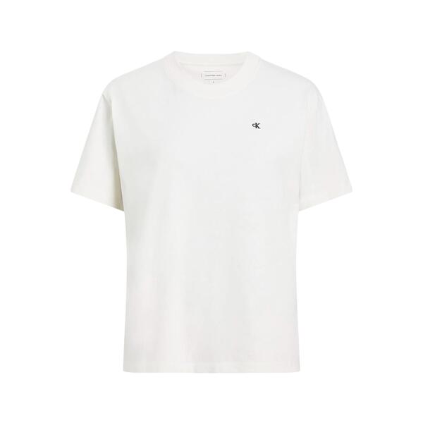 Γυναικείο T-shirt Calvin Klein Script Inst Back Graphic Rlx Tofu J20J225238-YAS