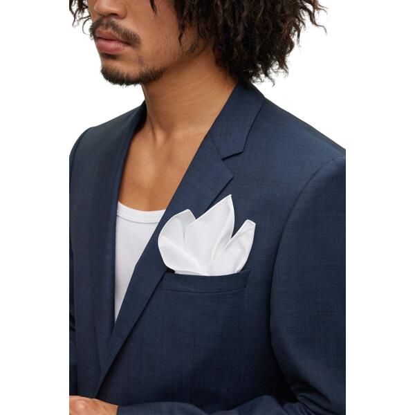 Ανδρικό Μαντήλι Hugo Pocketsquare Open White 50291487-199