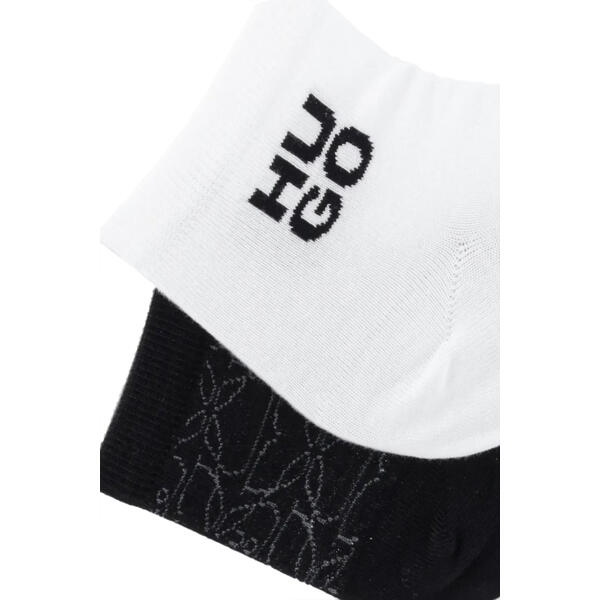 Γυναικείες Κάλτσες Hugo 2P Sh Interlace Black 50543179-001