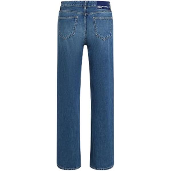 Γυναικείο Jean Karl Lagerfeld Klj Mr Relaxed Denim Washed Dark Blue A2W10044-1CM
