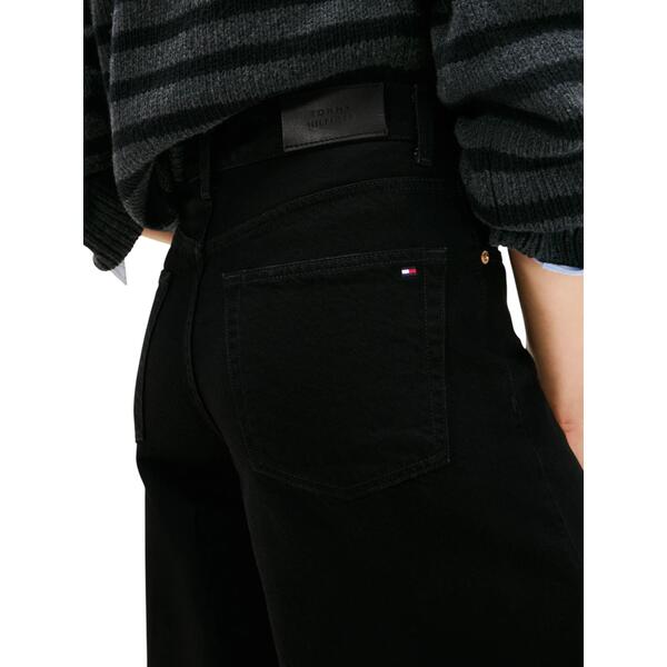Γυναικείο Jean Tommy Hilfiger Dnm Black 70's Wide Leg Hw Black WW0WW48254-1BY32