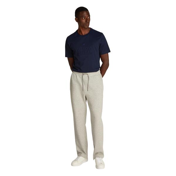 Ανδρικό Τ-shirt Tommy Hilfiger Embroidery Logo Desert Sky MW0MW38620-DW5