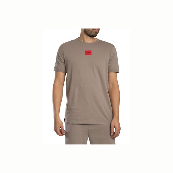 Ανδρικό T-shirt Hugo Diragolino212 Light Pastel Brown 50447978-237