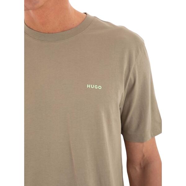 Ανδρικό T-Shirt Hugo Dero222 Medium Brown 50466158-219