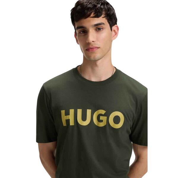 Ανδρικό T-Shirt Hugo Dulivio Dark Green 50467556-309
