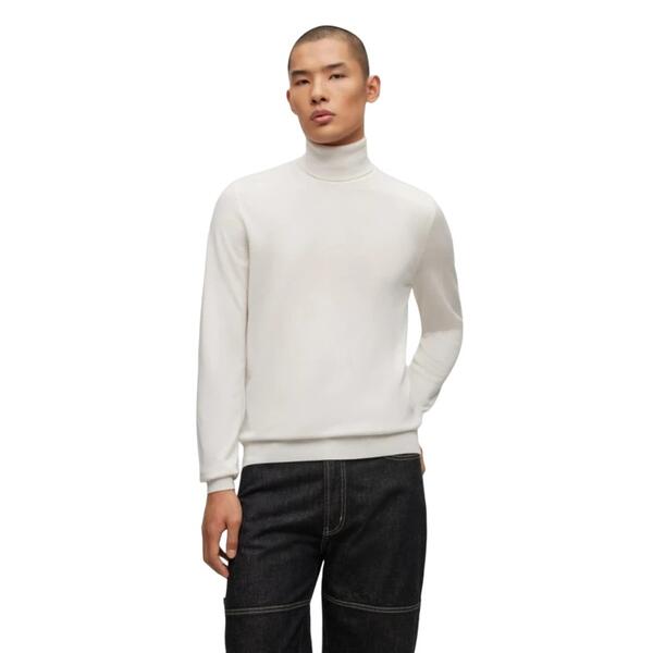 Ανδρικό Πουλόβερ Hugo San Thomas-M 10243187 White 50474174-118